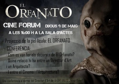 Cinefòrum: El Orfanato